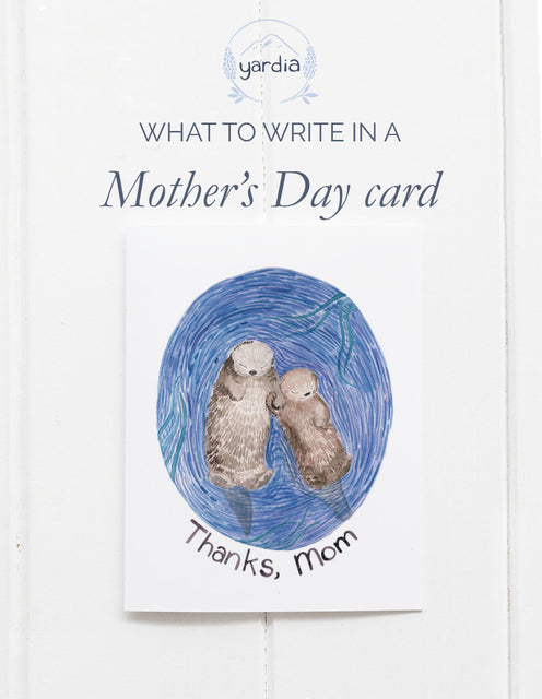 What to write in a Mother's Day card