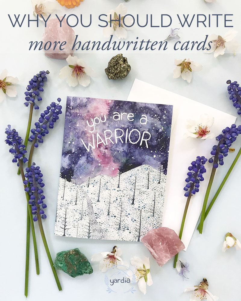 Why you should write more handwritten cards