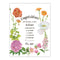 Lesbian Coming Out Card featuring watercolor floral designs, crafted to support the coming out process with a lighthearted touch. Blank inside, includes a kraft envelope.