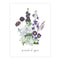 Asexual and Demisexual Pride Bouquet Card featuring watercolor flowers with proud of you text, designed by Brigida Swanson, includes a kraft envelope.