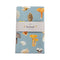 Mushrooms Tea Towel - Organic Cotton Kitchen Towel featuring a watercolor mushroom design on durable organic cotton canvas, perfect for adding a cozy touch to your kitchen.