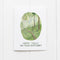Happy Trails Birthday Card with a watercolor illustration of a Pacific Northwest hiking trail, featuring hand-lettered Happy trails on your birthday message.