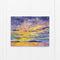 With Sympathy Card featuring a watercolor sunset illustration off Seattle's Alki Beach, blank inside, paired with a kraft envelope, designed by artist Brigida Swanson.