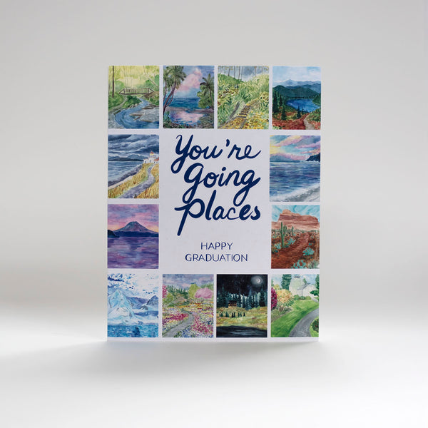 Happy Graduation Card - You're Going Places Yardia Happy Graduation Card - You're Going Places Yardia