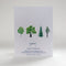 Everyone's Favorite Uncle Card - Father's Day Card featuring watercolor illustrations of trees on a white background, designed by Seattle artist Brigida Swanson.