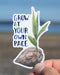 grow at your own pace seed sticker