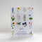 Teacher Appreciation Card featuring watercolor wildflowers, blank inside, includes a kraft envelope. Suitable for expressing gratitude to educators.