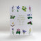 Teacher Appreciation Card - Back-To-School Card featuring watercolor wildflower illustrations and hand-lettered text, professionally printed on recycled cardstock. Comes with a kraft envelope.