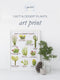 Cacti and Desert Plants Art Print featuring detailed watercolor illustrations of native desert plants, perfect for home decor or gifting to nature enthusiasts. Frame not included.