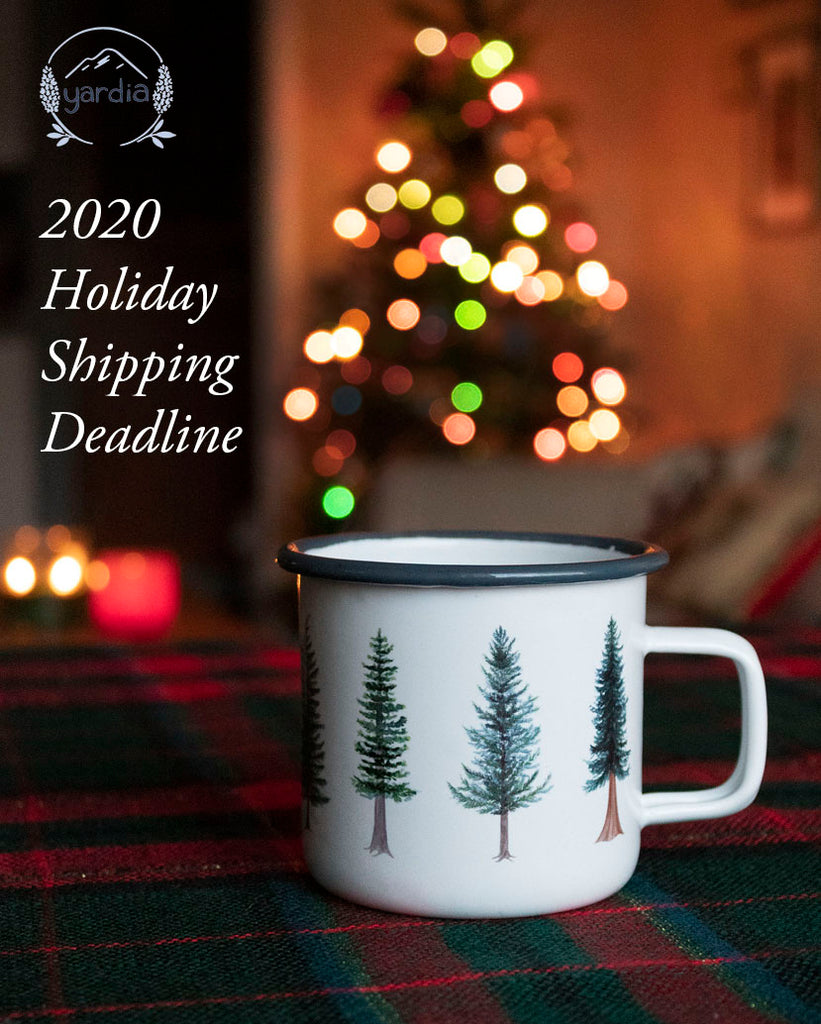 2020 Holiday Shipping Deadline