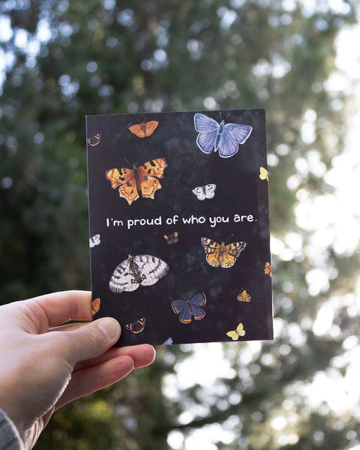 I'm proud of who you are