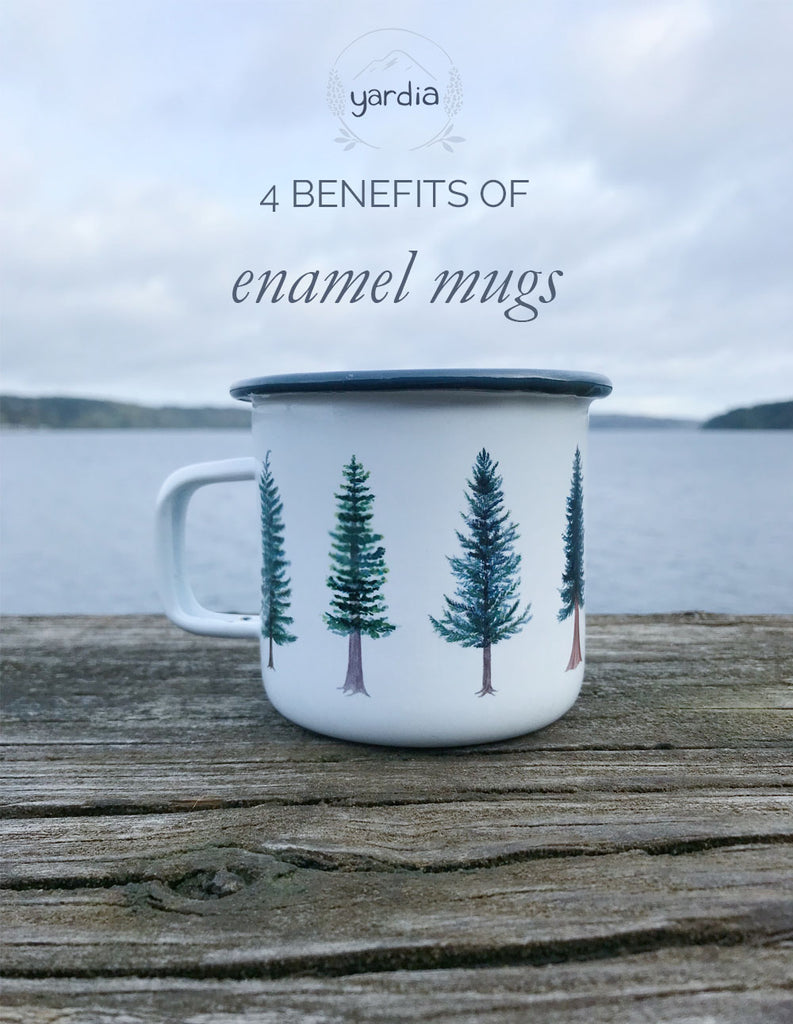 Enamel Camping Coffee Mugs  Creative Enamel Coffee Mug