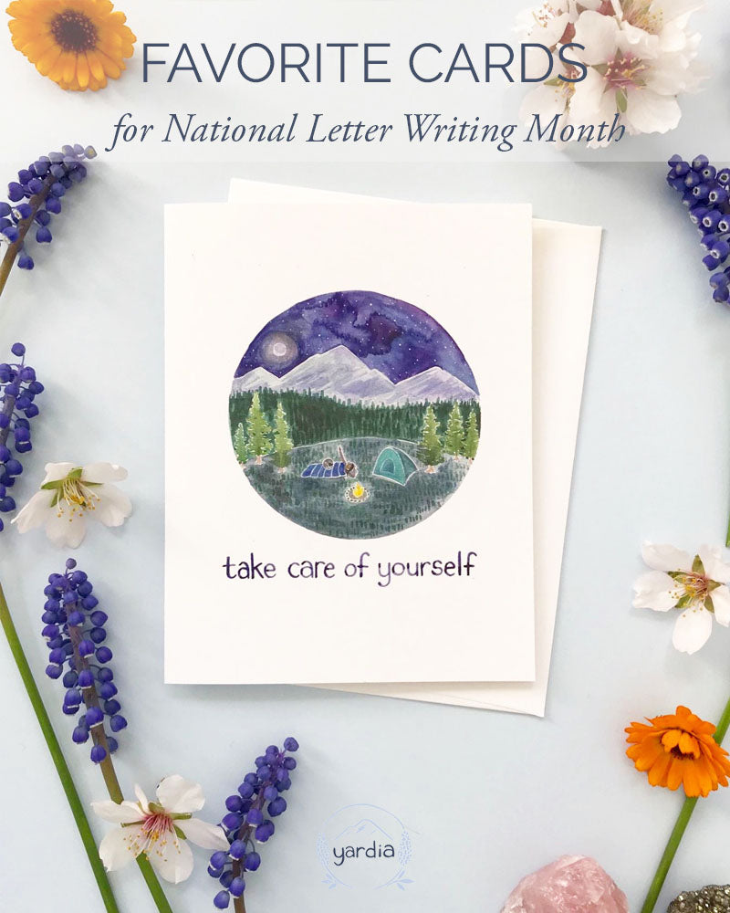 Favorite Cards for National Letter Writing Month