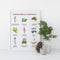 Northeast Wildflowers Wall Art - 11" x 14" Floral Art Print