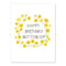 Buttercup Birthday Card - Floral Watercolor Birthday Greeting Card