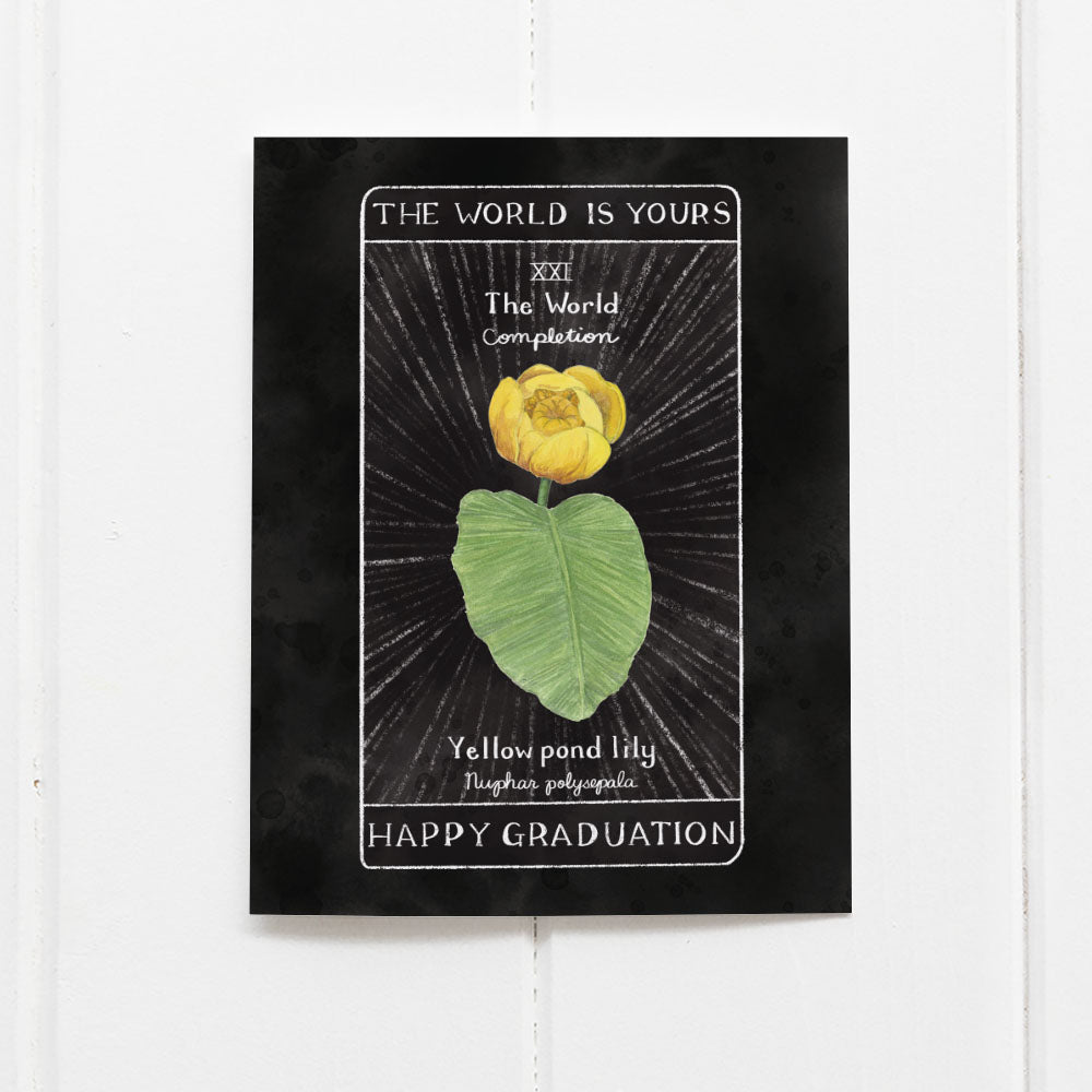 Tarot Graduation Card - Congratulations Greeting Card