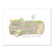 Yule Log Holiday Card - Christmas Card - Yule Card