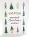 Trees Christmas Card - Holiday Greeting Card