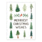 Trees Christmas Card - Holiday Greeting Card