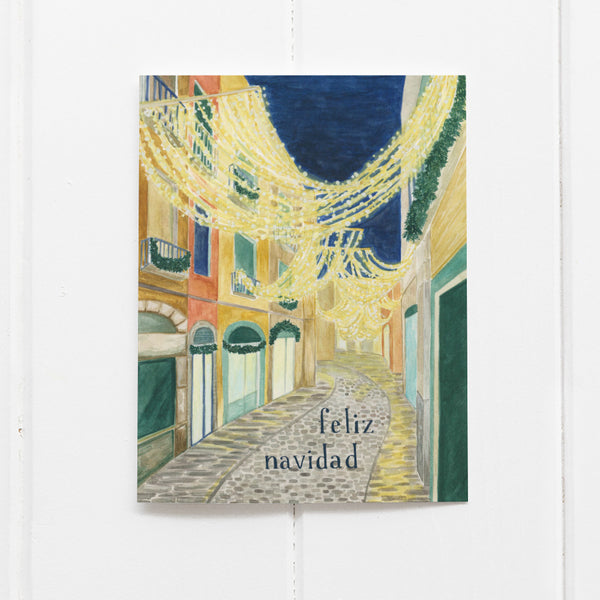 Feliz Navidad Spanish Christmas Card - Holiday Card en Español