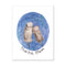 Otters Mothers Day Card - Coastal Otter Mom Greeting Card