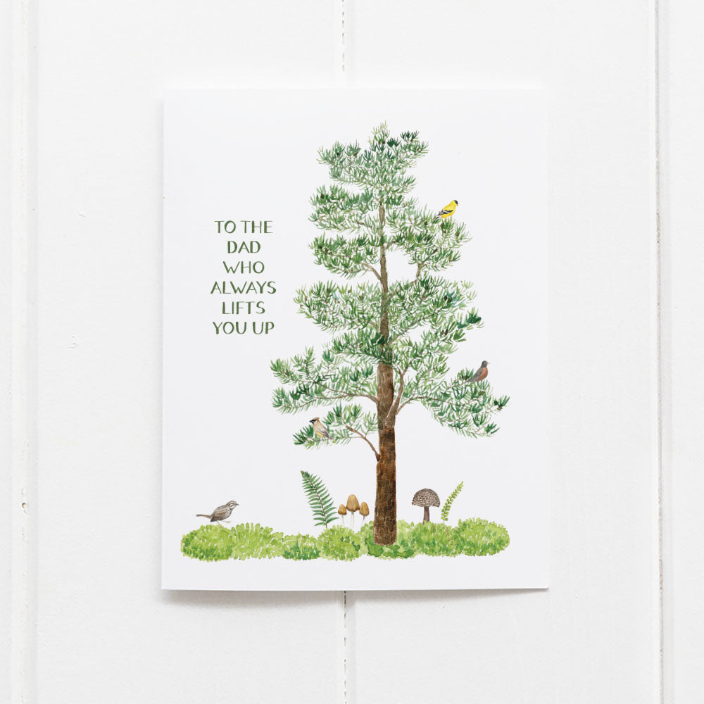 Uplifting Fathers Day Card - Dad Greeting Card