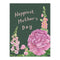 Floral Mother's Day Card - Pink Cottage Garden Card