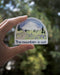 The Mountain Is Out Sticker