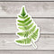 Oak Fern - Watercolor Fern Sticker