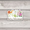 Late Bloomer Sticker - Watercolor Floral Vinyl Sticker