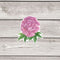 Peony Sticker - Watercolor Floral Vinyl Sticker