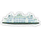 Washington State Ferry Vinyl Sticker featuring a watercolor illustration by Brigida Swanson, showcasing a ship. Durable, weatherproof, and perfect for expressing Pacific Northwest pride.