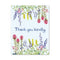 Wildflowers Thank You Card - Watercolor Greeting Card
