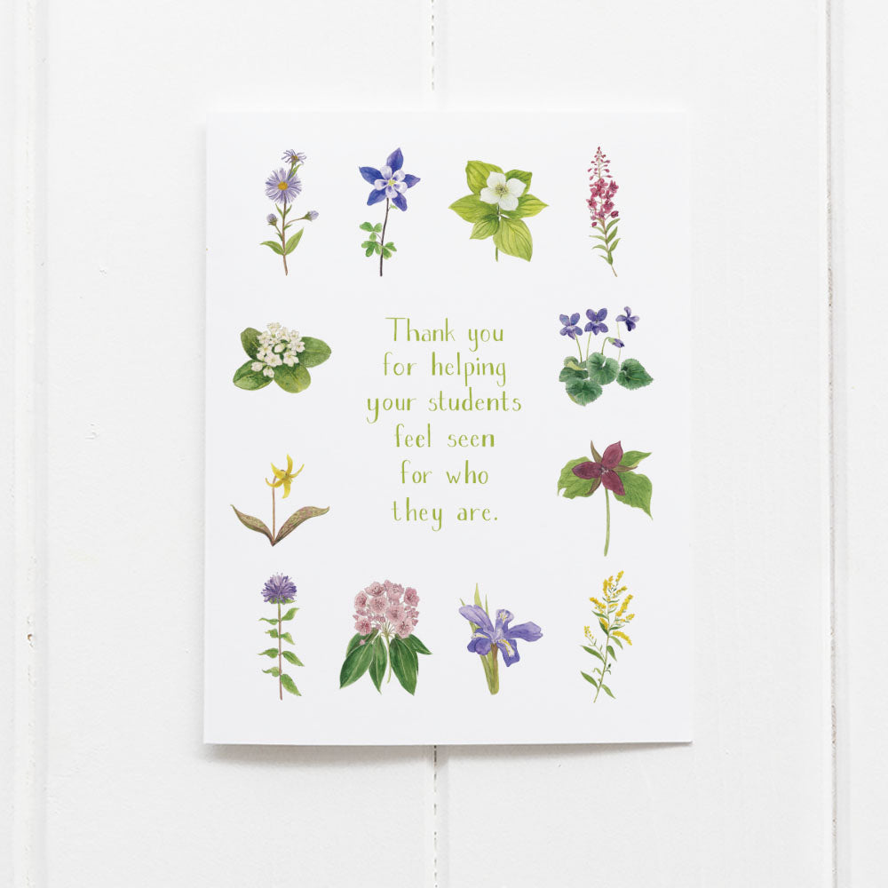 Teacher Appreciation Card - Back-To-School Card