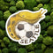 Seattle Soccer Banana Slug Sticker - World Cup Sticker