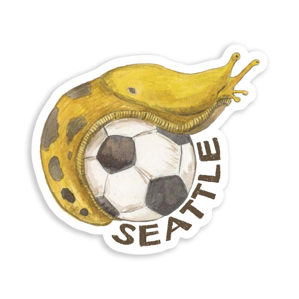 Seattle Soccer Banana Slug Sticker - World Cup Sticker