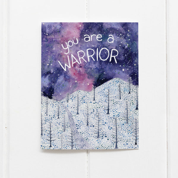 You are a warrior card by Yardia