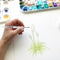 painting beargrass in watercolor
