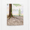 thank you for nurturing me parent card with illustration of tree and seedling with interconnected roots