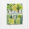 watercolor trees fathers day card reads have a treemendous father's day
