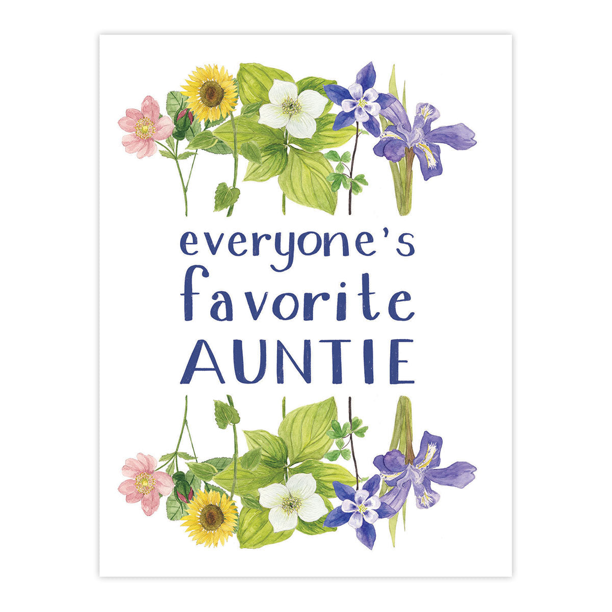 Everyone's Favorite Auntie Card - Mother's Day Card