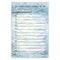 Ferry notepad with checkboxes on white background
