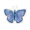 Blue Copper Butterfly - Watercolor Nature Sticker