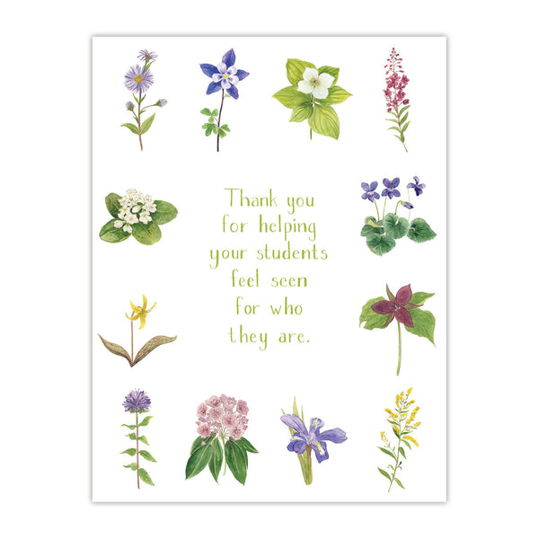 Teacher Appreciation Card - Back-To-School Card